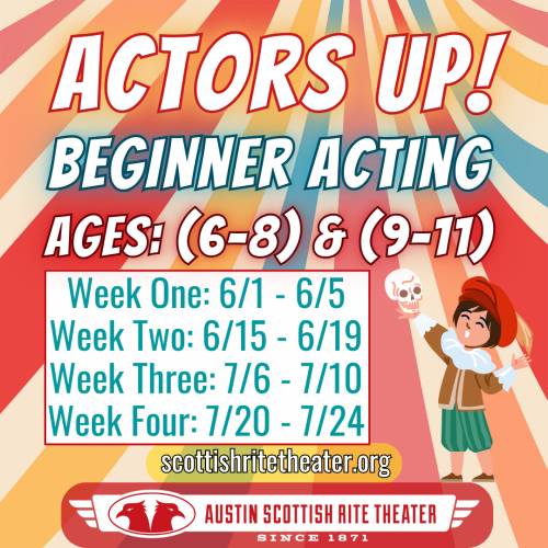 Austin Scottish Rite Theater Summer Camps activity photo 3