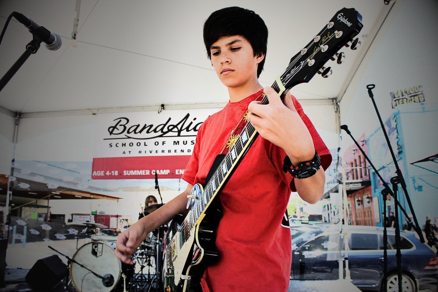 Band Aid School of Music camp photo
