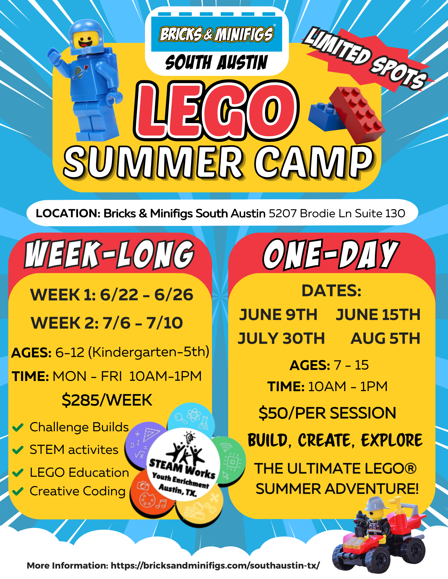 Bricks & Minifigs South Austin Summer Camps activity photo 3